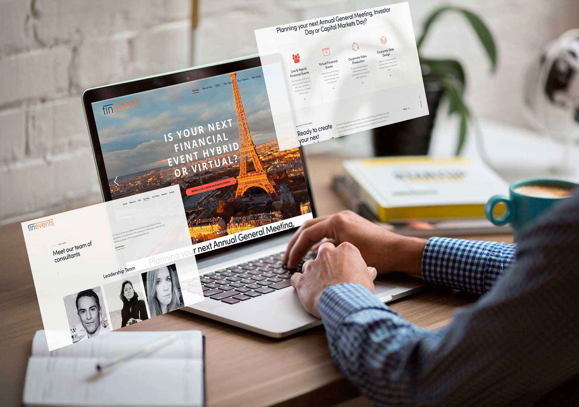 wordpress website finevents